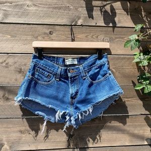 Levi’s Cutoff Blue Jean Shorts